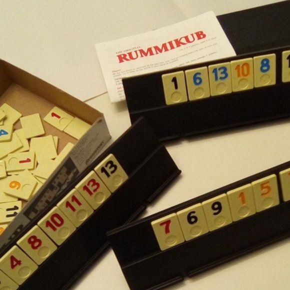 VTG 1990 The Original Rummikub Rummy Tile Board Game Pressman Toy Co. #400 - Picture 2 of 6